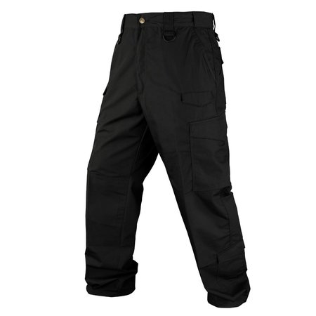 CONDOR OUTDOOR PRODUCTS SENTINEL TACTICAL PANTS, BLACK, 32X34 608-002-32-34